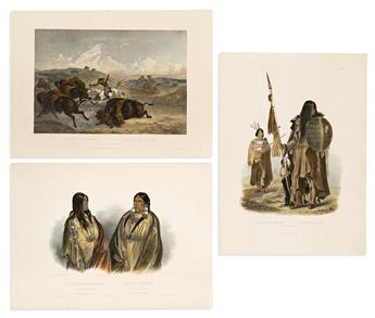 (NORTH AMERICAN ETHNOGRAPHY AND WESTERN TRAVEL.) Karl Bodmer; and Prince Maximilian zu Wied-Neuwied.